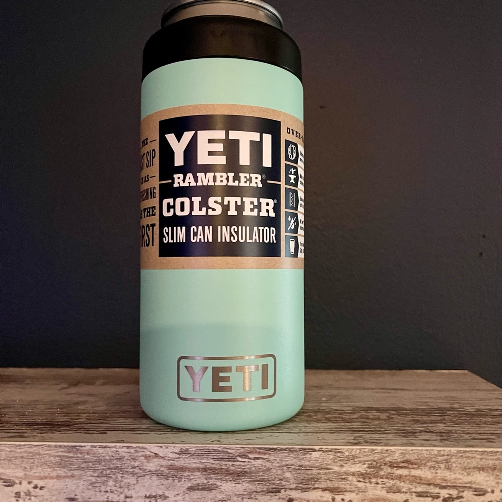 New Smoke Free Home YETI Rambler Colster Slim